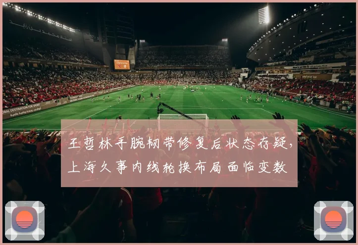 王哲林手腕韧带修复后状态存疑,上海久事内线轮换布局面临变数